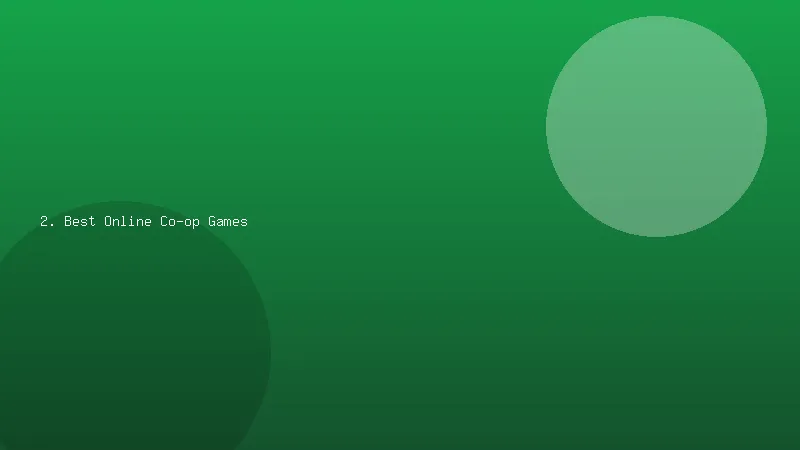 2. Best Online Co-op Games — GameLanderor gaming guide illustration